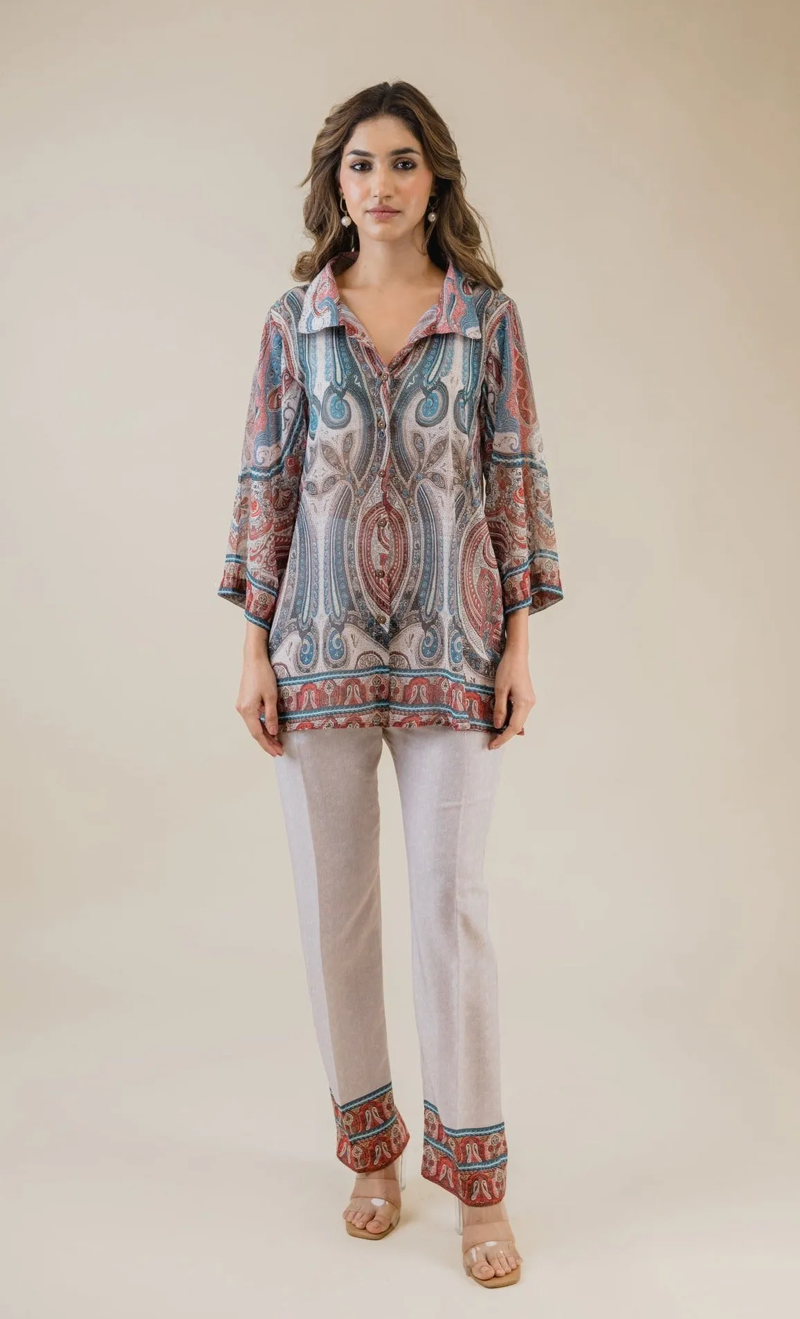 Paisley Printed Co-ord Set