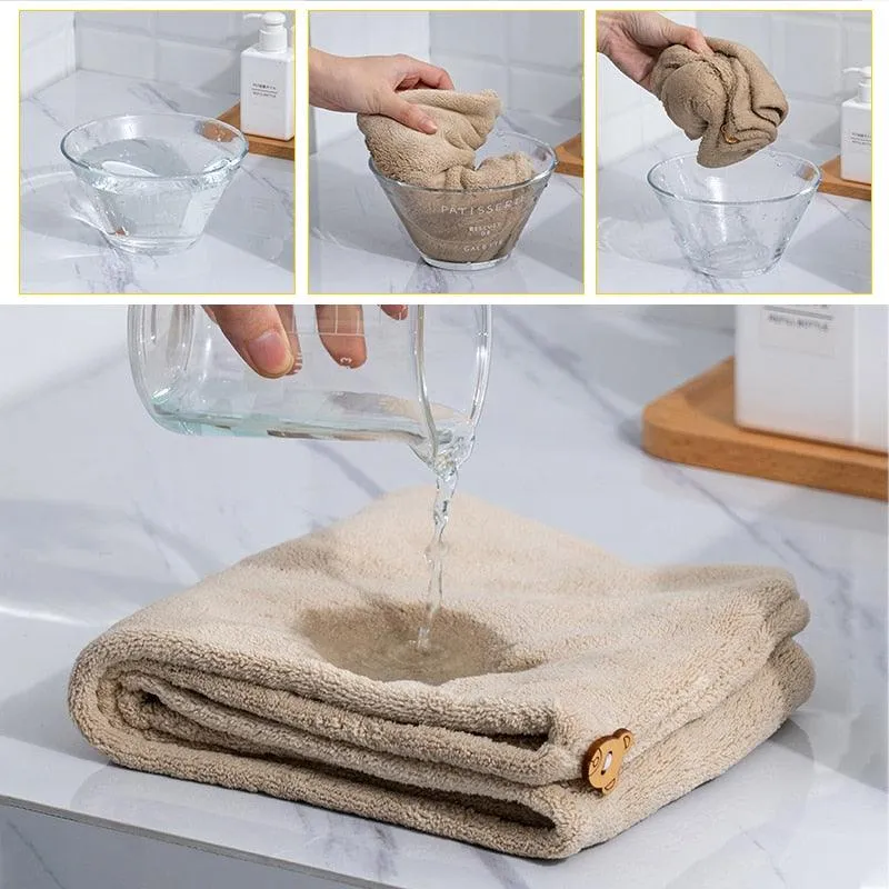Quick-Dry Hair Drying Hat