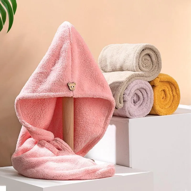 Quick-Dry Hair Drying Hat