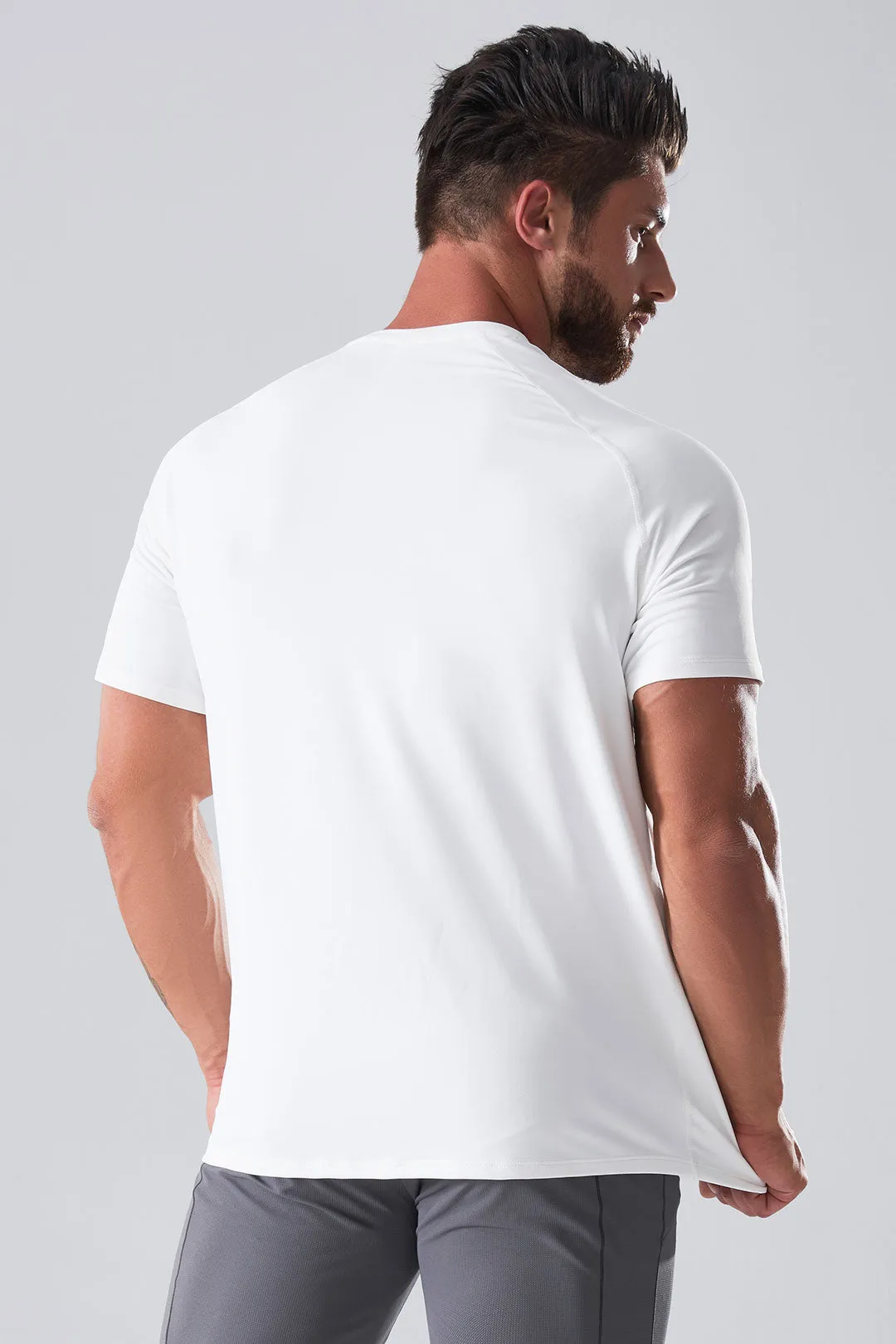 Quick Drying Round Neck Men's T-Shirt