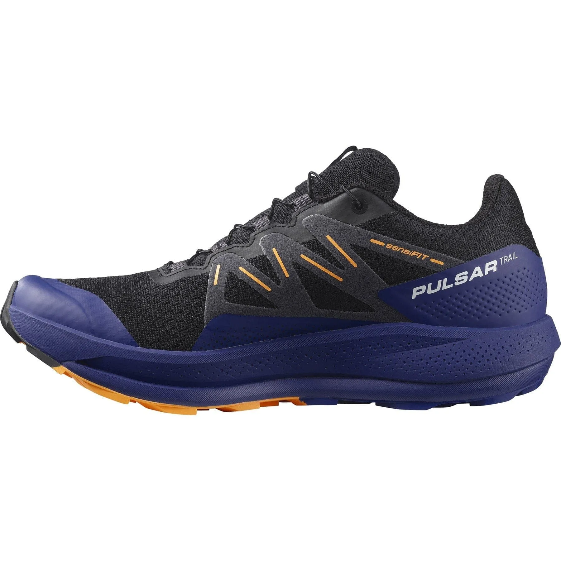 Salomon Pulsar Trail (Men's) - Black/Clematis Blue/Blazing Orange