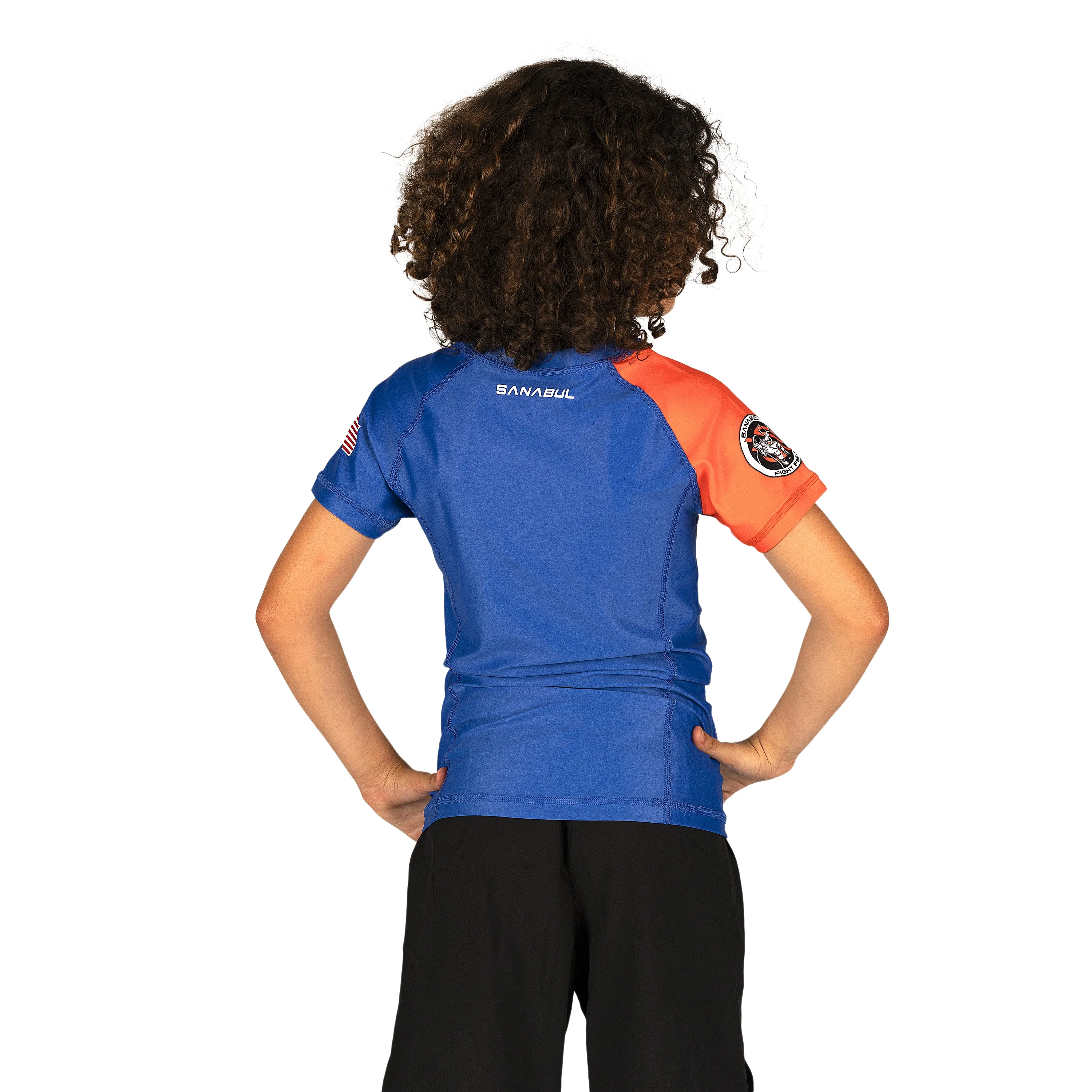 Space Collection Kids Short Sleeve Rash Guard