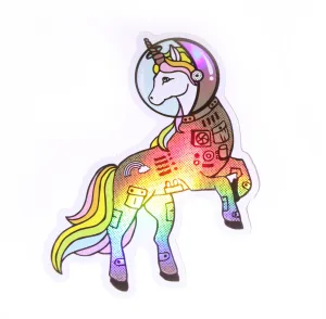 Space Unicorn Holo Sticker