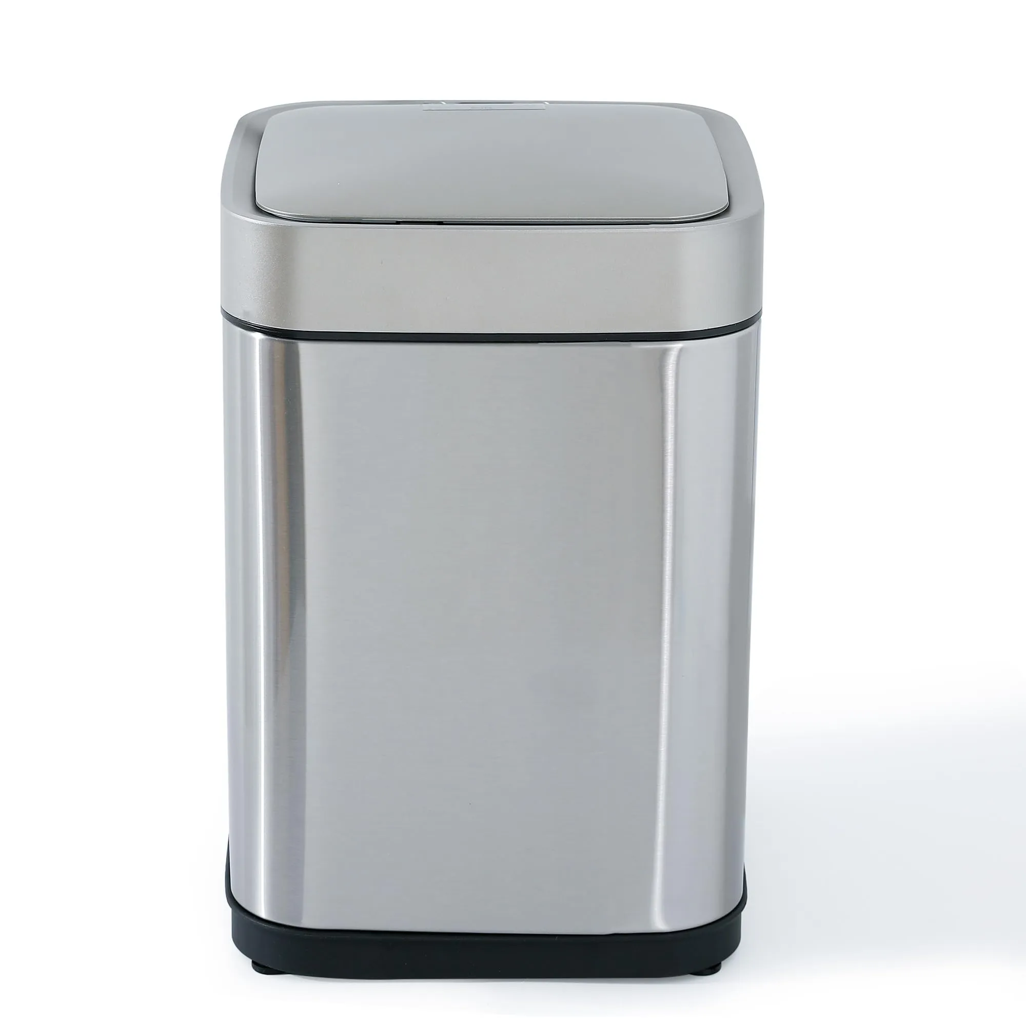 UMAI 10L Stainless Steel Automatic Dustbin For Kitchen | 21x21x31cm | Dust Bin For Office | Garbage Bin For Kitchen | Waterproof Dustbin For Bathroom | Both Sensor & Manual Function- Silver