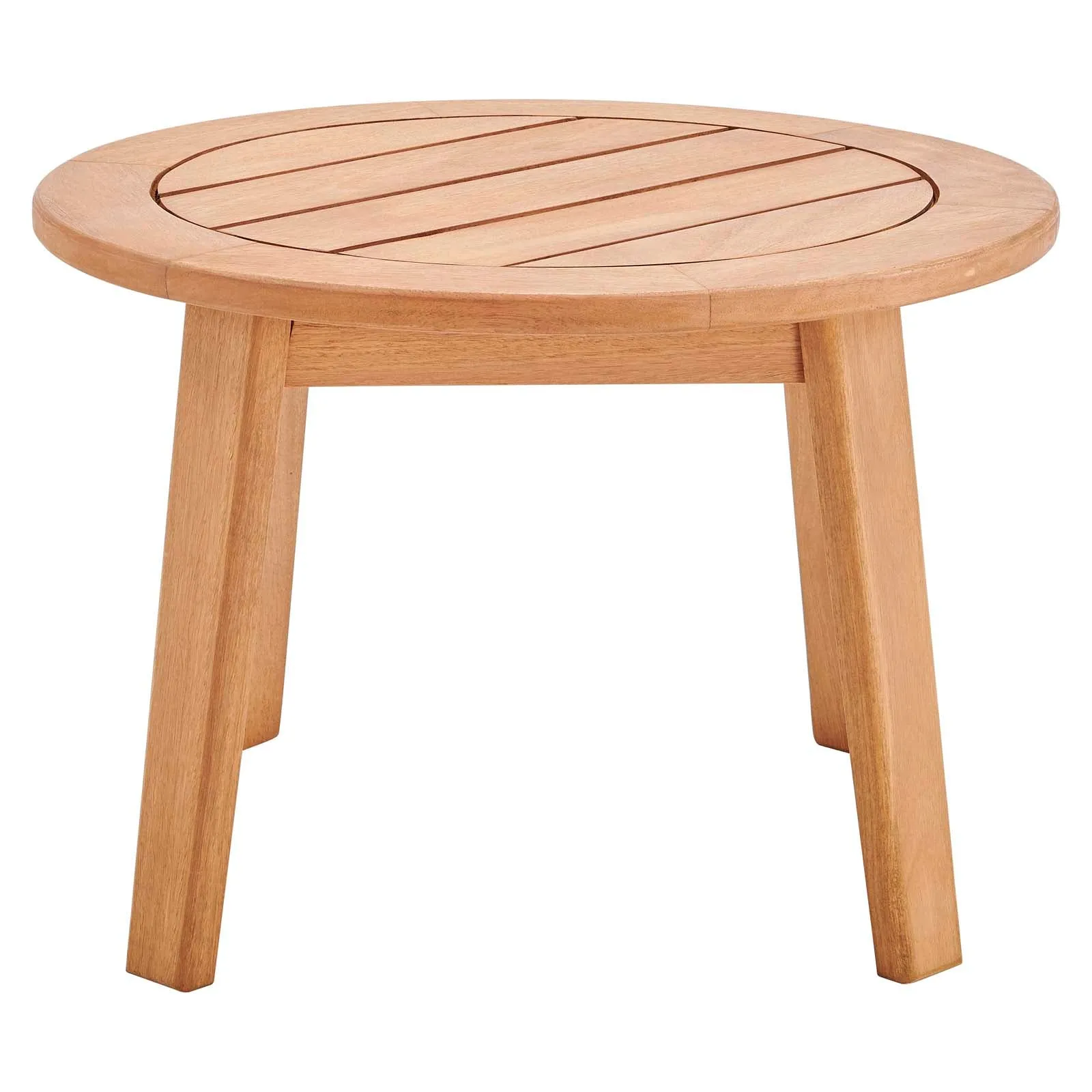 Vero 3 Piece Outdoor Patio Ash Wood Set in Natural Beige