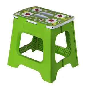 Vigar Compact Foldable Lady Bug Stool 32cm