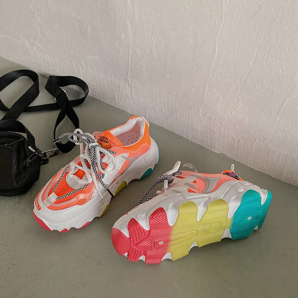 Women's versatile Sneaker small foot breathable
