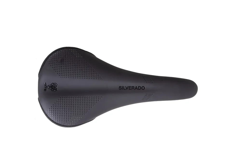 WTB Saddle Silverado Steel Medium with Thin Padding 142X280mm Black