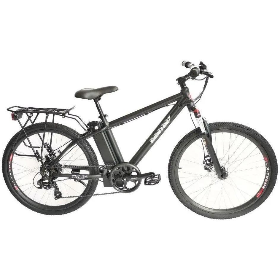 X-TREME  TM-36 Electric Mountain Bike - 350 Watt, 36V