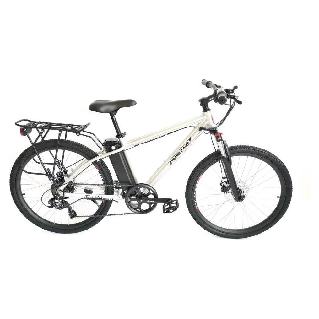 X-TREME  TM-36 Electric Mountain Bike - 350 Watt, 36V