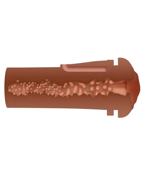 Zero Tolerance Pop On The Go - Vagina Stroker - Chocolate